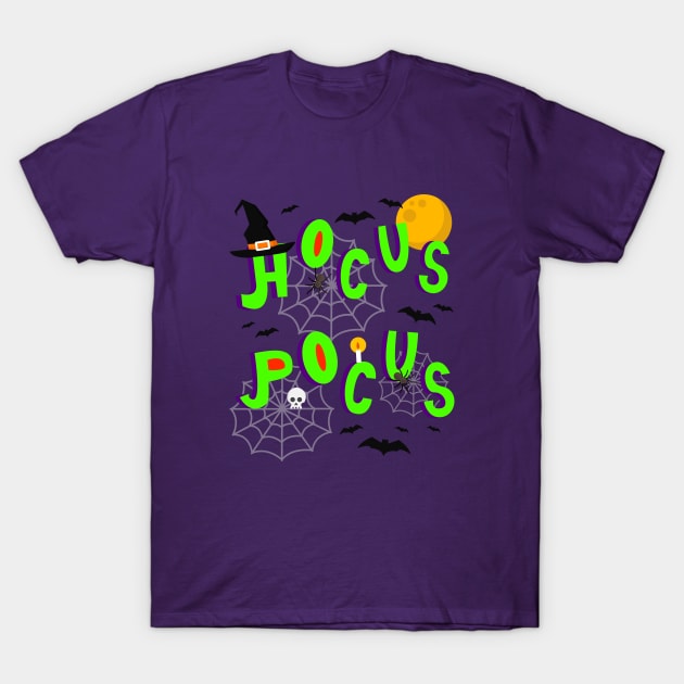 Hocus Pocus T-Shirt by klarencetolosa